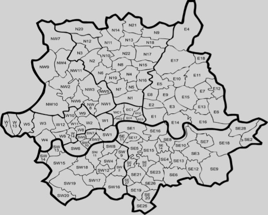 Areas covered